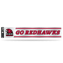 NCAA Miami of Ohio Redhawks 3" x 17" Tailgate Sticker For Car/Truck/SUV By Rico Industries