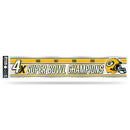 NFL Green Bay Packers 3" x 17" Tailgate Sticker For Car/Truck/SUV By Rico Industries