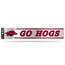 NCAA Arkansas Razorbacks 3" x 17" Tailgate Sticker For Car/Truck/SUV By Rico Industries