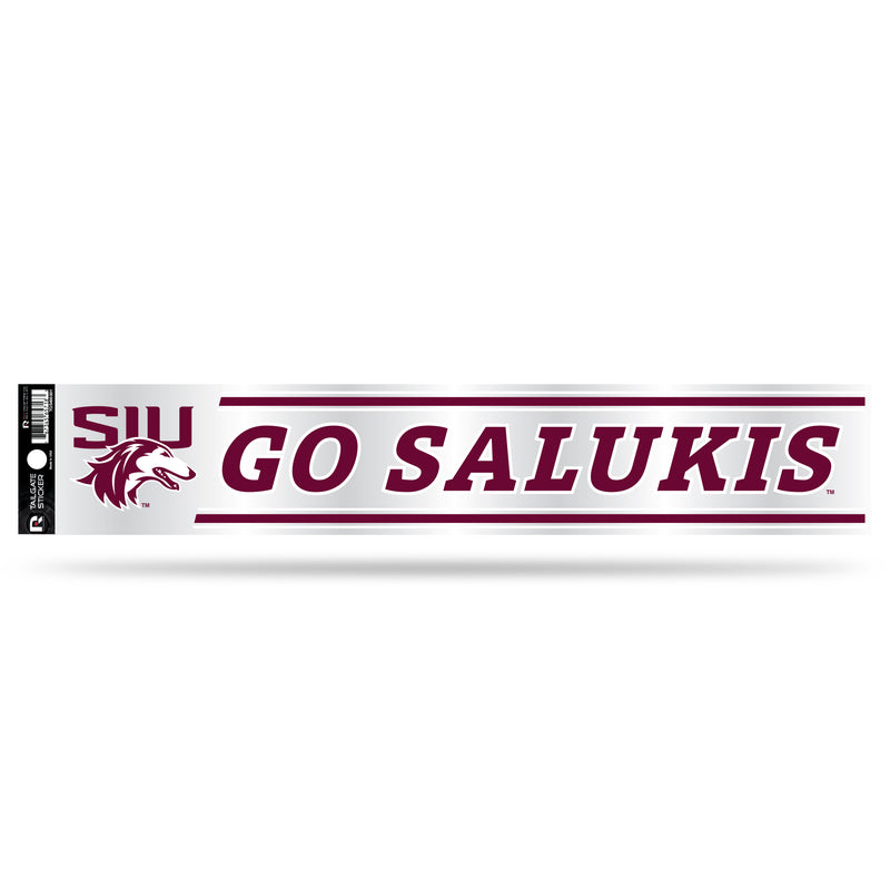 NCAA Southern Illinois Salukis 3" x 17" Tailgate Sticker For Car/Truck/SUV By Rico Industries