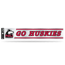 NCAA Northern Illinois Huskies 3" x 17" Tailgate Sticker For Car/Truck/SUV By Rico Industries
