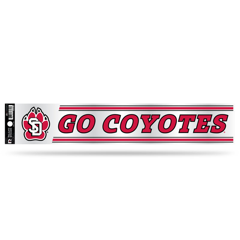 NCAA South Dakota Coyotes 3" x 17" Tailgate Sticker For Car/Truck/SUV By Rico Industries