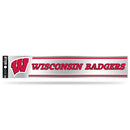 NCAA Wisconsin Badgers 3" x 17" Tailgate Sticker For Car/Truck/SUV By Rico Industries