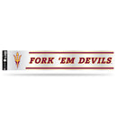 NCAA Arizona State Sun Devils 3" x 17" Tailgate Sticker For Car/Truck/SUV By Rico Industries