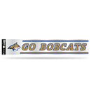 NCAA Montana State Bobcats 3" x 17" Tailgate Sticker For Car/Truck/SUV By Rico Industries