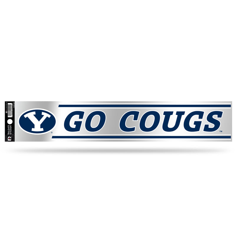 NCAA BYU Cougars 3" x 17" Tailgate Sticker For Car/Truck/SUV By Rico Industries
