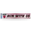 NBA Chicago Bulls 3" x 17" Tailgate Sticker For Car/Truck/SUV By Rico Industries