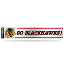 NHL Chicago Blackhawks 3" x 17" Tailgate Sticker For Car/Truck/SUV By Rico Industries