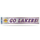 NBA Los Angeles Lakers 3" x 17" Tailgate Sticker For Car/Truck/SUV By Rico Industries