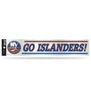 NHL New York Islanders 3" x 17" Tailgate Sticker For Car/Truck/SUV By Rico Industries