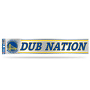 NBA Golden State Warriors 3" x 17" Tailgate Sticker For Car/Truck/SUV By Rico Industries