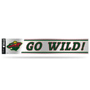 NHL Minnesota Wild 3" x 17" Tailgate Sticker For Car/Truck/SUV By Rico Industries
