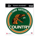 Florida A&M Rattlers 8" Team Magnet Circle