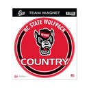 North Carolina State 8" Team Magnet Circle