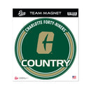 North Carolina-Charlotte 49ers 8" Team Magnet Circle