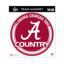 Alabama University 8" Team Magnet Circle