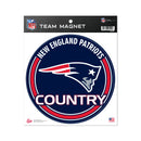 Patriots 8" Team Magnet Circle