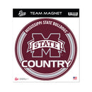 Mississippi State Bulldogs 8" Team Magnet Circle