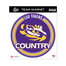 LSU Tigers 8" Team Magnet Circle