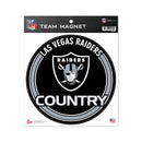 Raiders 8" Team Magnet Circle