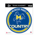 McNeese State Cowboys 8" Team Magnet Circle