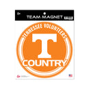 Tennessee University 8" Team Magnet Circle