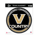 Vanderbilt Commodores 8 Inch Round Magnet