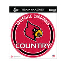 Louisville Cardinals 8" Round Magnet