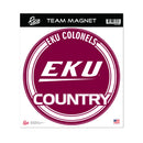 Eastern Kentucky Colonels 8 Inch Round Magnet