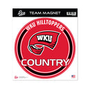 Western Kentucky Hilltoppers 8 Inch Round Magnet