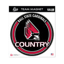 Ball State Cardinals 8" Team Magnet Circle