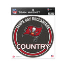 Buccaneers 8" Team Magnet Circle