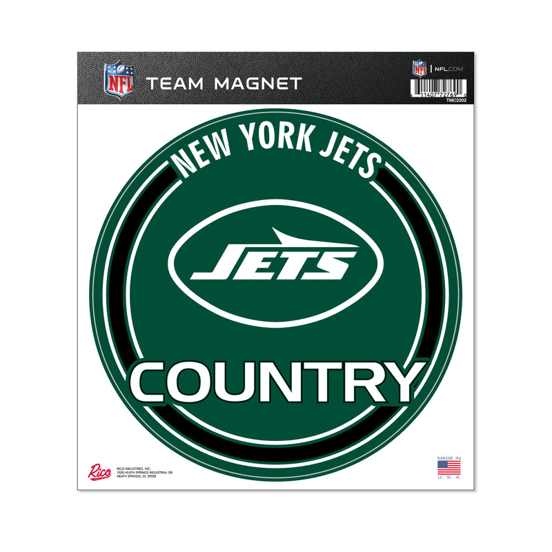 New York Jets 8" Round Magnet