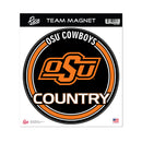 Oklahoma State 8" Round Magnet