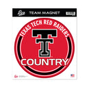 Texas Tech Red Raiders 8 Inch Round Magnet