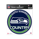 Seahawks 8" Team Magnet Circle