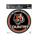 Bengals 8" Team Magnet Circle
