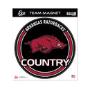 Arkansas Razorbacks 8" Team Magnet Circle
