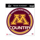 Minnesota Golden Gophers 8" Team Magnet Circle