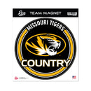 Missouri Tigers 8" Team Magnet Circle