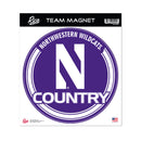 Northwestern Wildcats 8" Team Magnet Circle