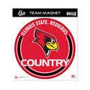 Illinois State 8" Team Magnet Circle