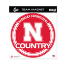 Nebraska Cornhuskers 8" Team Magnet Circle