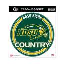 North Dakota State Bison 8" Team Magnet Circle