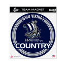 Western Washington Vikings 8 Inch Round Magnet