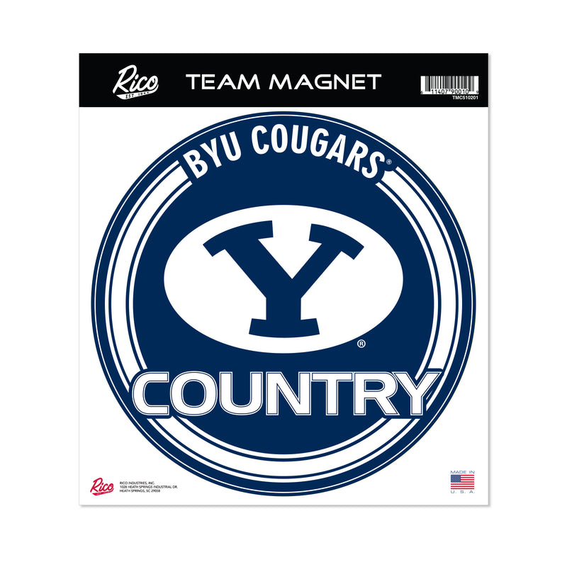 BYU Cougars 8" Team Magnet Circle
