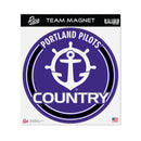 Portland Pilots 8 Inch Round Magnet