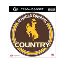 Wyoming Cowboys 8" Team Magnet Circle