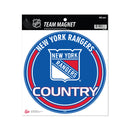 Rangers - NY 8" Team Magnet Circle