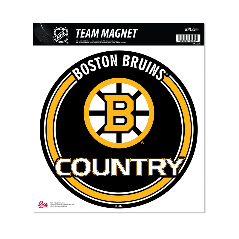 Boston Bruins 8" Team Magnet Circle